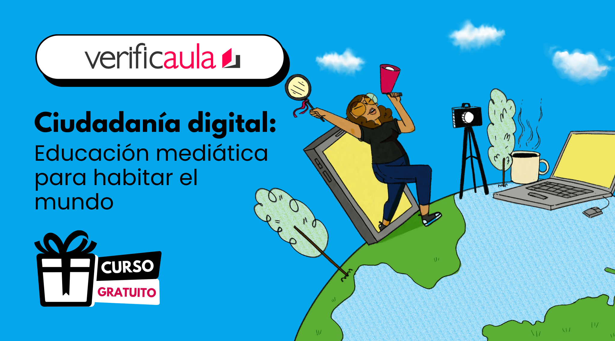 Curso Ciudadanía digital: educación mediática para habitar el mundo